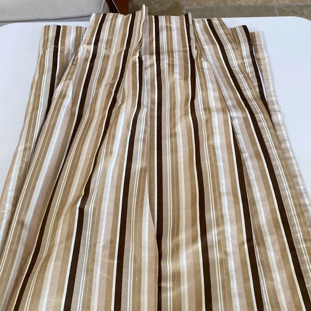 JCP Home Custom Drapery panel Supreme drapery in elegant pattern NWOT